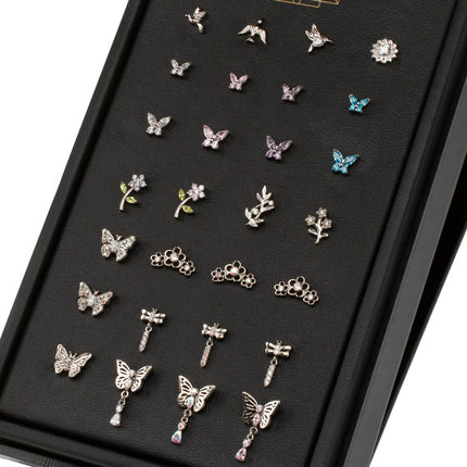 Invictus Titanium Nature Muse Threadless Top Collection and Display