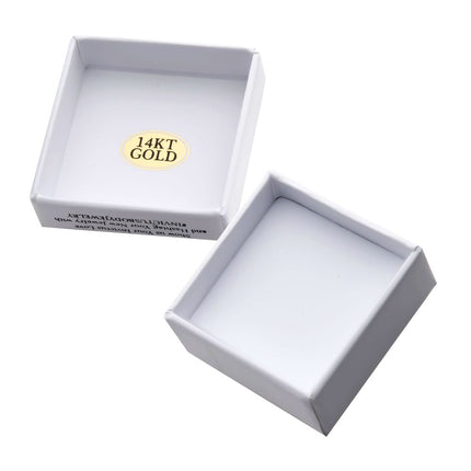 Invictus White Box with Insert for 14Kt Gold