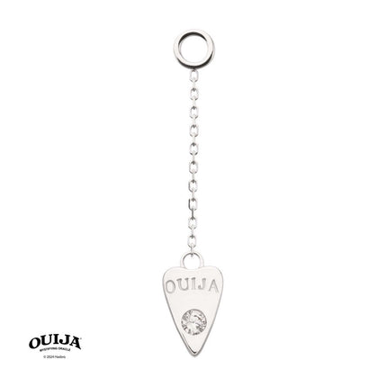 Invictus 14Kt White Gold Hasbro Ouija Planchette Dangle Charm