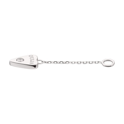 Invictus 14Kt White Gold Hasbro Ouija Planchette Dangle Charm