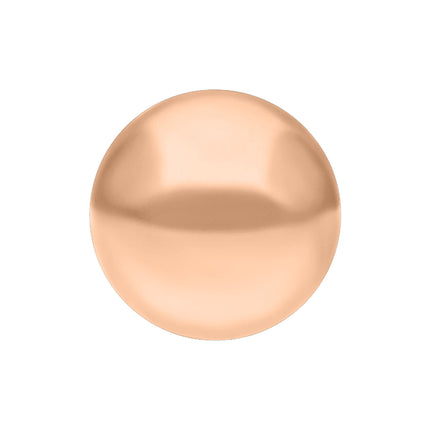 Wildcat Externally Threaded Titanium Rose Gold Ball