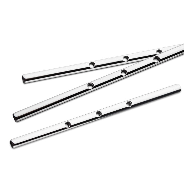 Invictus Titanium Multi-Thread Drilled Industrial Barbells
