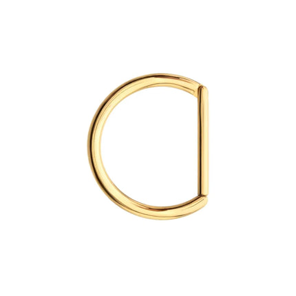 Invictus 24Kt Gold PVD Titanium D-Ring Clicker