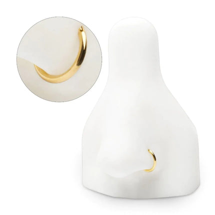 Invictus 24Kt Gold PVD Titanium D-Ring Clicker