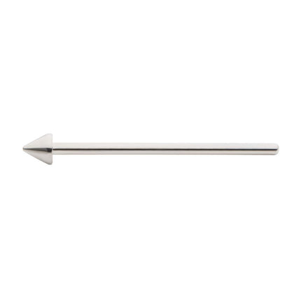Invictus Titanium Spike Top Nose Pin