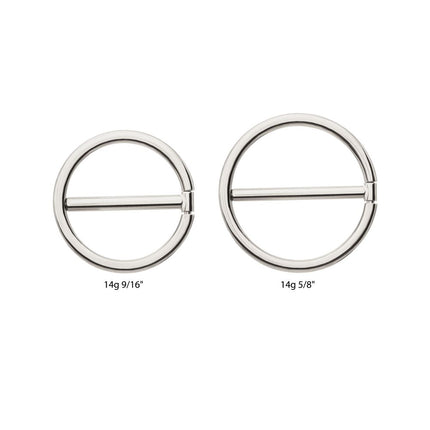 Invictus Titanium Nipple Clicker Ring | Sold by piece