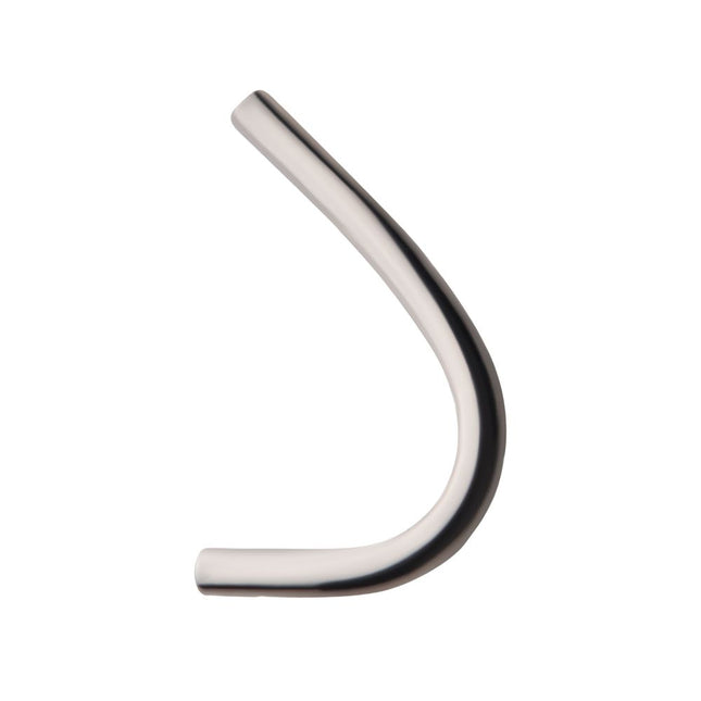 Invictus 16g Titanium Internally Threaded J Curved Barbell