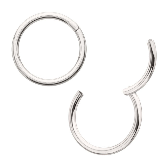 Invictus Platinum PVD Titanium Basic Hinged Segment Clicker
