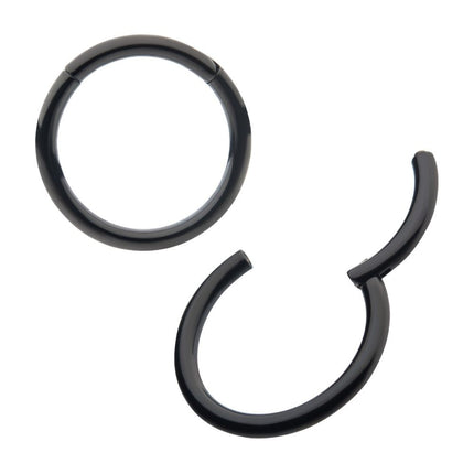 Invictus Black PVD Titanium Basic Hinged Segment Clicker