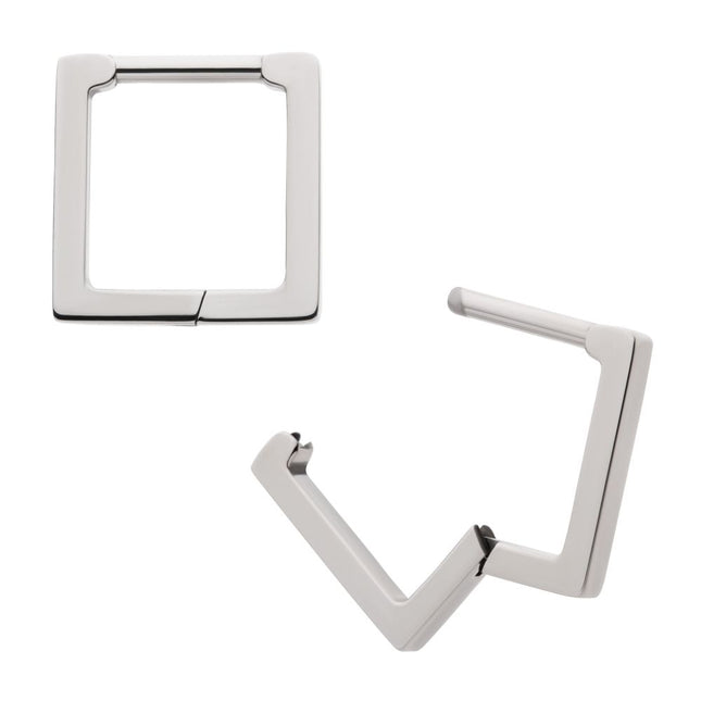 Invictus Titanium Square Hinged Segment Clicker