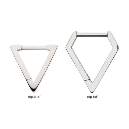 Invictus Titanium Triangle Hinged Segment Clicker