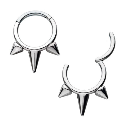 Invictus Titanium 3-Spike Hinged Segment Clicker