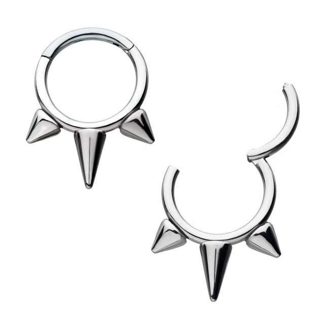Invictus Titanium 3-Spike Hinged Segment Clicker