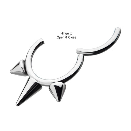 Invictus Titanium 3-Spike Hinged Segment Clicker