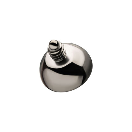Invictus 14g Titanium Internally Threaded with Swarovski Crystal Round Back Bezel Set Top