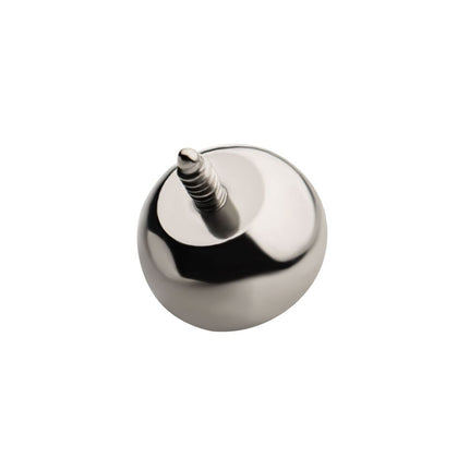 Invictus 16g Titanium Internally Threaded with Swarovski Crystal Round Back Bezel Set Top