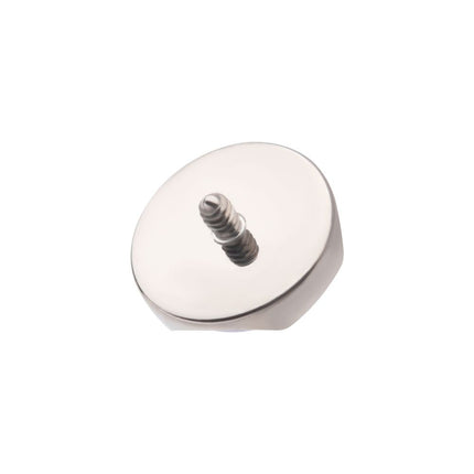Invictus Titanium Internally Threaded with Prong Set Semi-Bezel Opal Low Profile Top