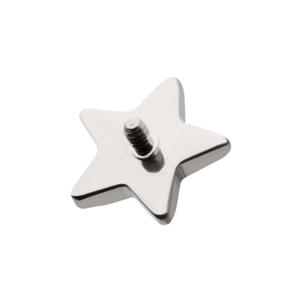 Invictus Titanium Internally Threaded Hammered Star Top