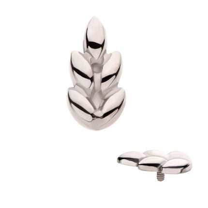 Invictus Titanium Internally Threaded Leaf Top