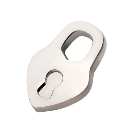 Invictus Titanium Internally Threaded Heart Lock Top