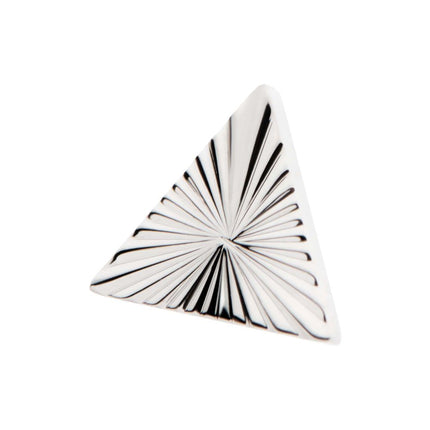 Invictus Titanium Internally Threaded Corrugated Triangle Top