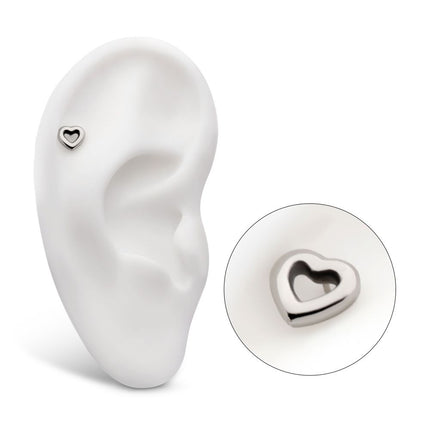 Invictus Titanium Internally Threaded Hollow Heart Top