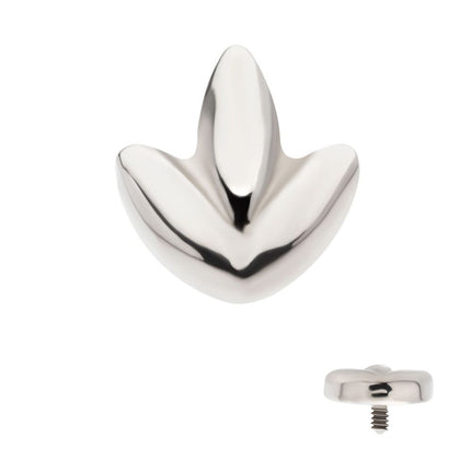Invictus Titanium Internally Threaded 3 Petal Shape Cluster Top