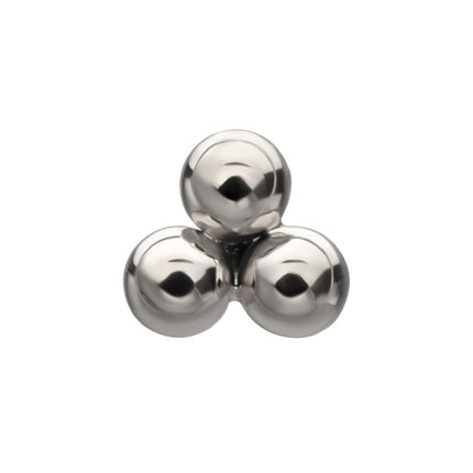Invictus Titanium Internally Threaded Trinity Ball Top
