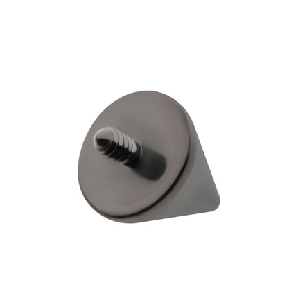 Invictus Black PVD Titanium Internally Threaded Spike Top