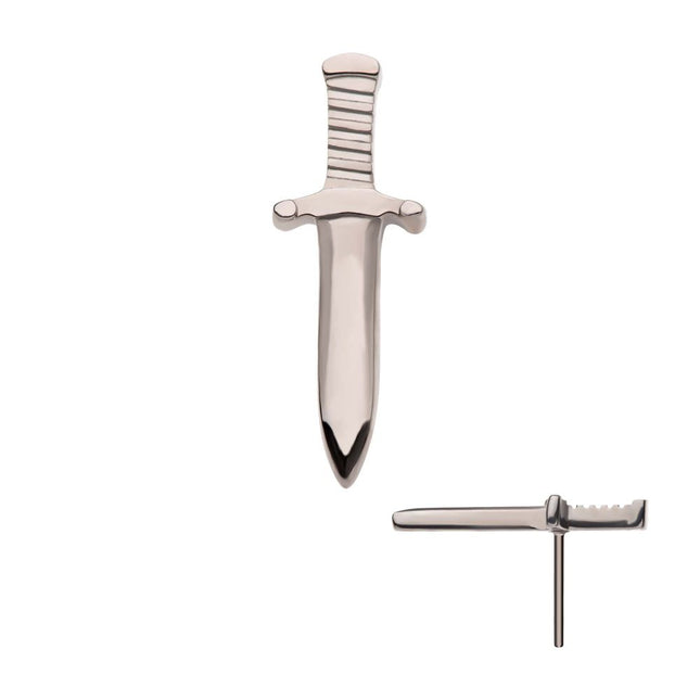 Invictus Titanium Threadless Dagger Top