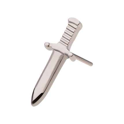 Invictus Titanium Threadless Dagger Top