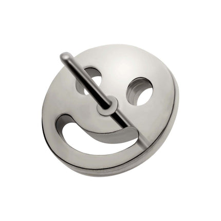 Invictus Titanium Threadless Smiley Face Emoji Top