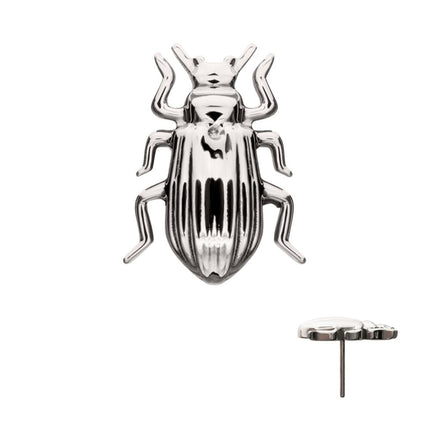 Invictus Titanium Threadless Beetle Top
