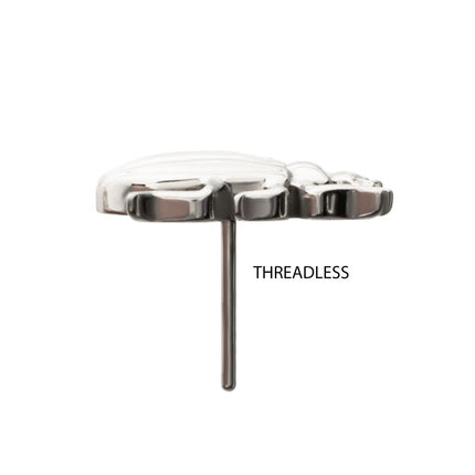 Invictus Titanium Threadless Beetle Top