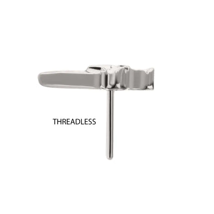 Invictus Titanium Threadless Bat Sword Top