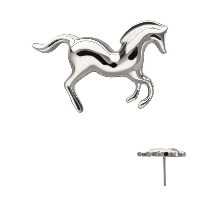 Invictus Titanium Threadless Horse Top