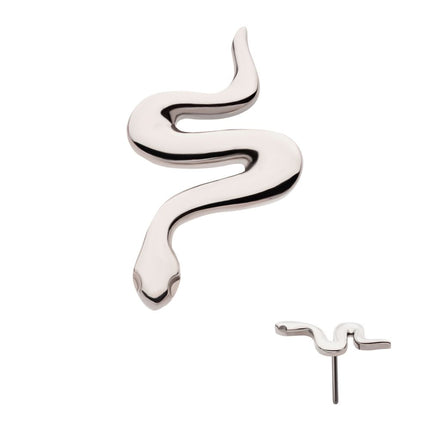 Invictus Titanium Threadless Snake Top