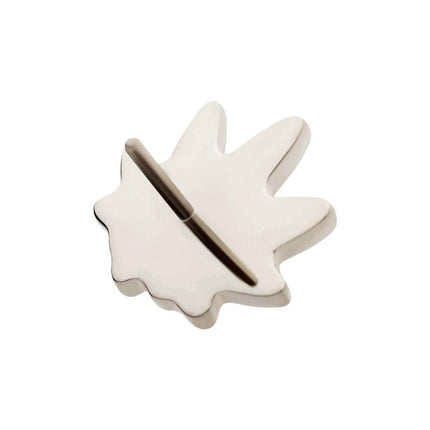 Invictus Titanium Threadless Pot Leaf Top