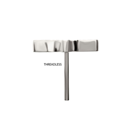 Invictus Titanium Threadless Corrugated Star Top