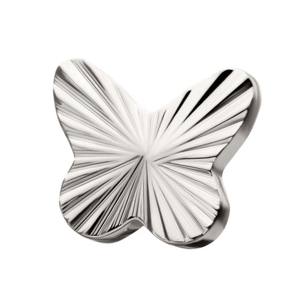 Invictus Titanium Threadless Corrugated Butterfly Top