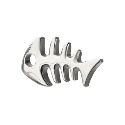 Invictus Titanium Threadless Low Profile 3D Fishbone Top