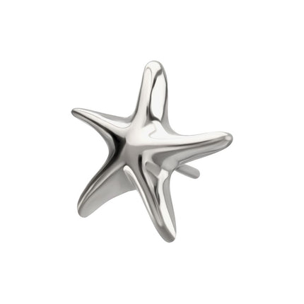 Invictus Titanium Threadless Low Profile 3D Starfish Top