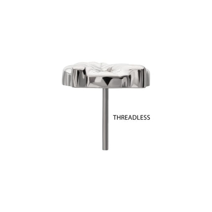 Invictus Titanium Threadless Twisted Pretzel Top