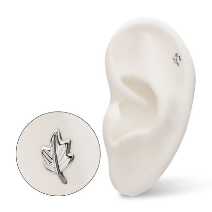 Invictus Titanium Threadless Leaf Top