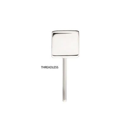 Invictus Titanium Threadless 3D Cube Top