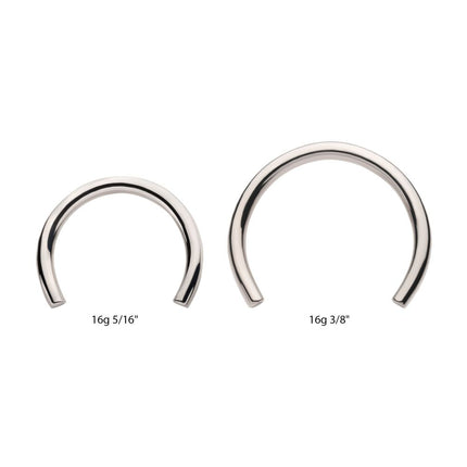 Invictus Titanium Threadless Circular Bar Only