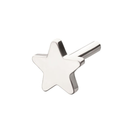 Invictus Titanium Threadless Star Back Duality Labret (Base Only)