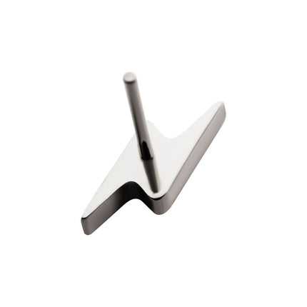 Invictus Titanium Threadless with Short Lightning Bolt Top