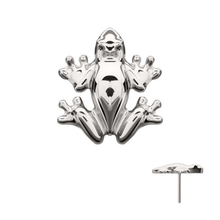 Invictus Titanium Threadless Frog Top