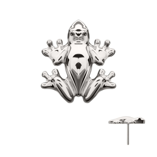 Invictus Titanium Threadless Frog Top